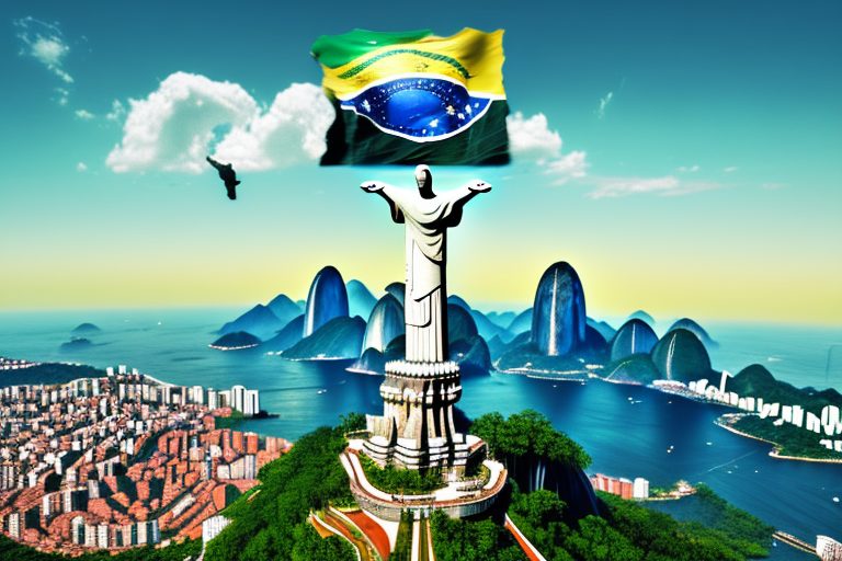 A scenic view of brazil