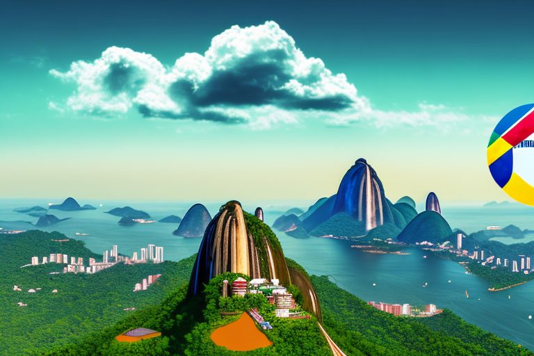 A scenic brazilian landscape