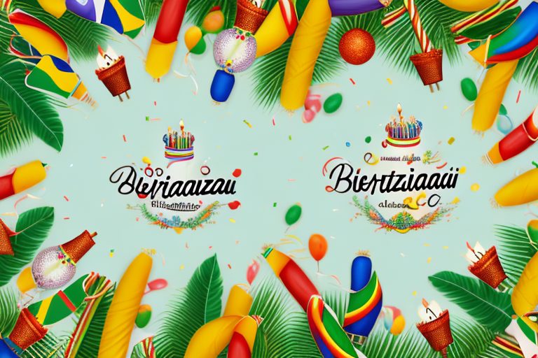 A festive brazilian birthday scene