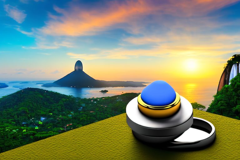 A scenic view of a romantic spot in brazil