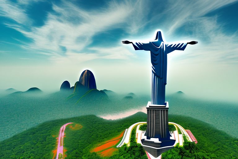 Various iconic brazilian landmarks