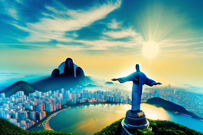 Iconic brazilian landmarks