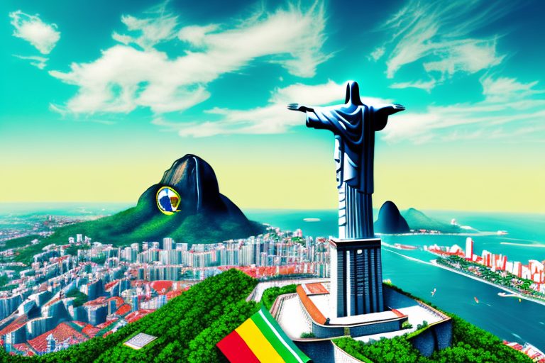 Iconic brazilian landmarks