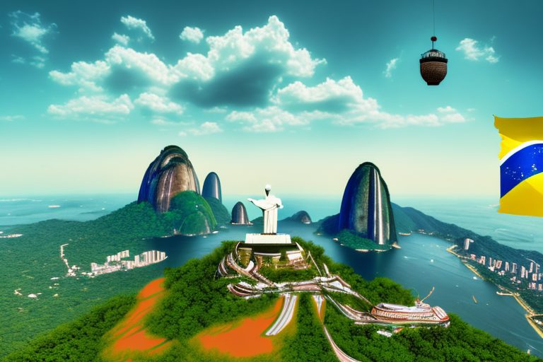 A scenic brazilian landscape