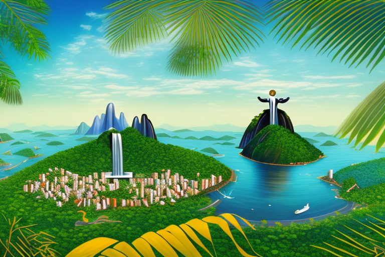 A vibrant landscape of brazil