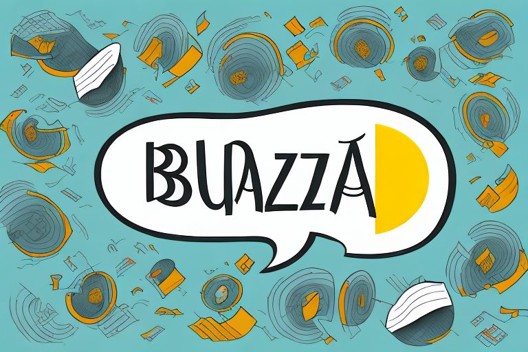 A speech bubble emerging from a stylized illustration of brazil