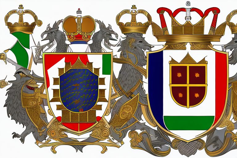 The portuguese coat of arms