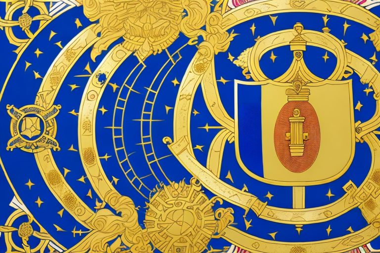 The portuguese crest