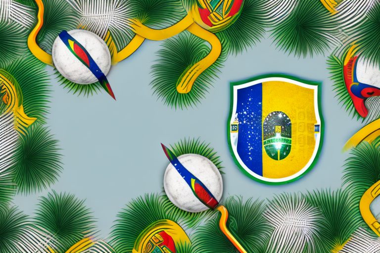 A brazilian football with a samba-inspired design