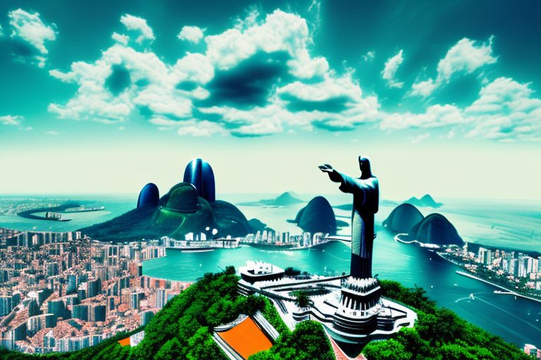 Iconic brazilian landmarks